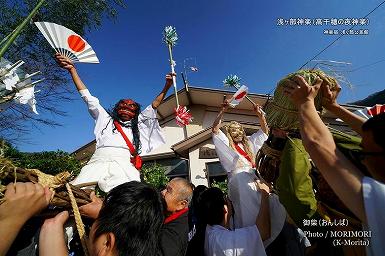 御柴(おんしば)　浅ヶ部神楽(高千穂の夜神楽)