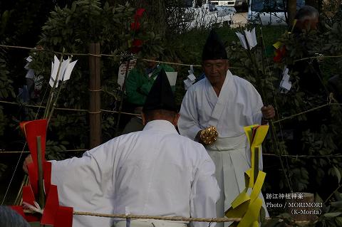 将軍(跡江春神楽)にて