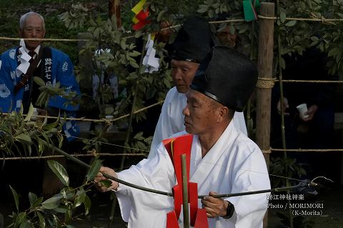 将軍(跡江春神楽)にて