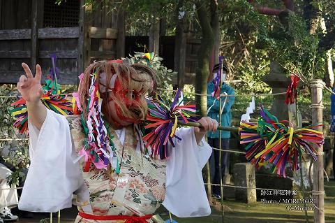 太玉(跡江春神楽)にて