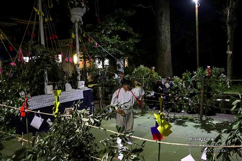 神送り(跡江春神楽)にて