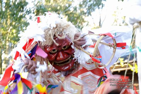 小松里神楽「三笠」(跡江神社で特別奉納)