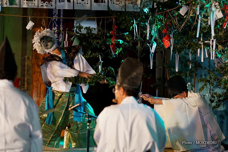 椎葉神楽　大河内神楽保存会 柴引き