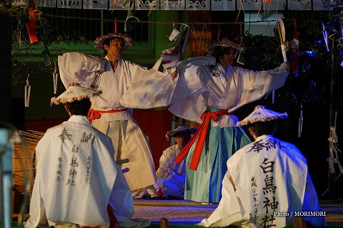 椎葉村　向山日添神楽　かんしん