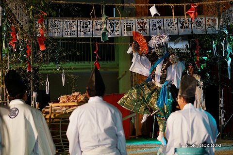 椎葉神楽　大河内神楽保存会 柴引き