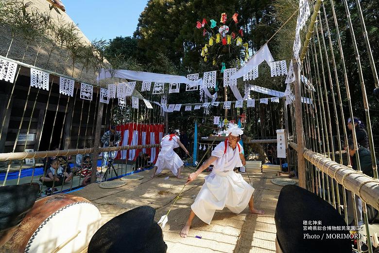 穂北神楽　将軍（宮崎県総合博物館にて）