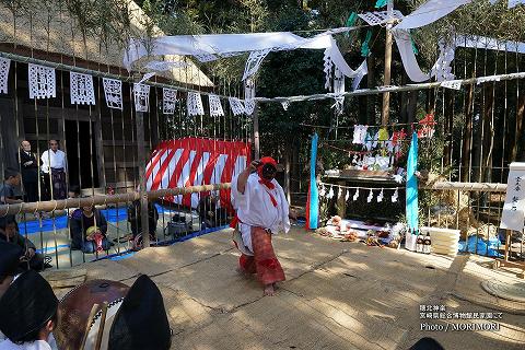 穂北神楽　盤石（宮崎県総合博物館にて）