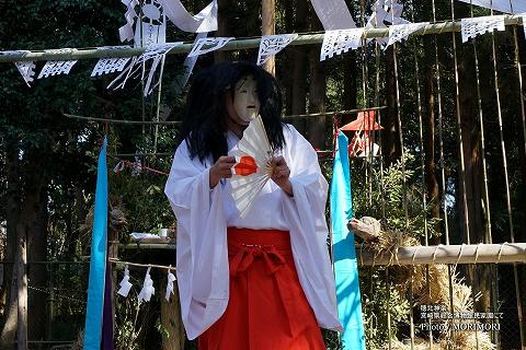 穂北神楽　盤石（宮崎県総合博物館にて）