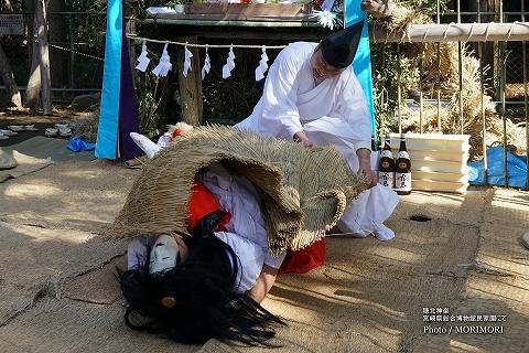 穂北神楽　盤石（宮崎県総合博物館にて）