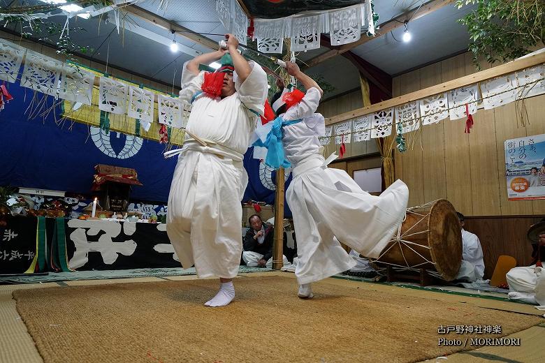 古戸野神社神楽　岩クグリ