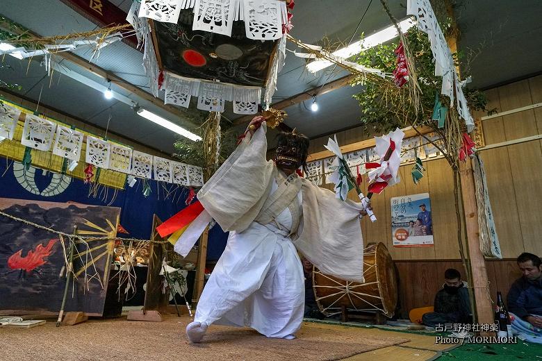 古戸野神社神楽　太力男命