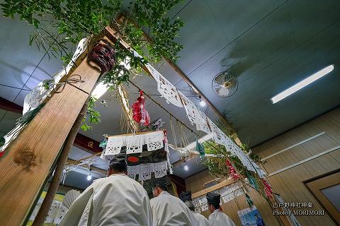 古戸野神社神楽　神オロシ