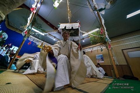 古戸野神社神楽　鎮地