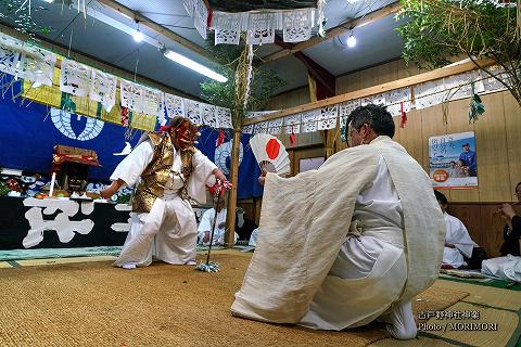 古戸野神社神楽　イレキ神