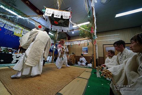 古戸野神社神楽　イレキ神