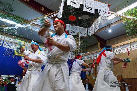 古戸野神社神楽　花オキエ