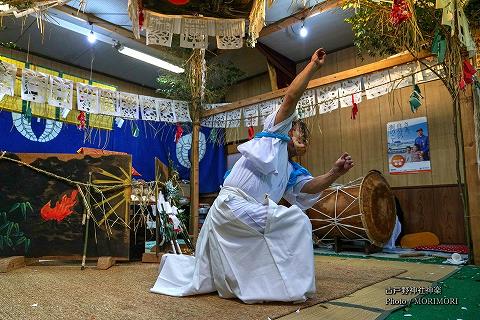 古戸野神社神楽　戸取荒神