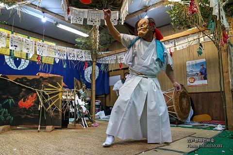 古戸野神社神楽　戸取荒神