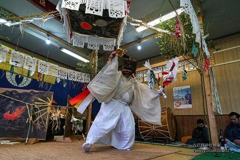 古戸野神社神楽　太力男命