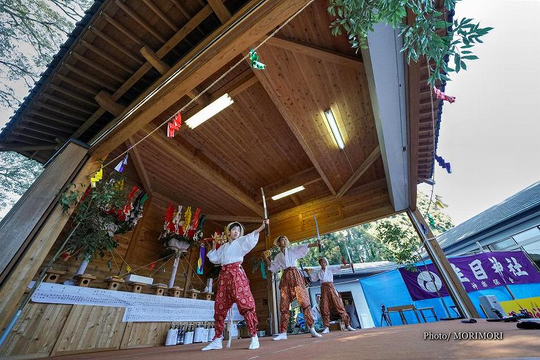 岩通し　生目神社神楽