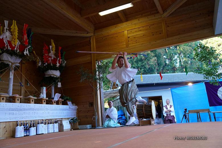 薙刀舞　生目神社神楽