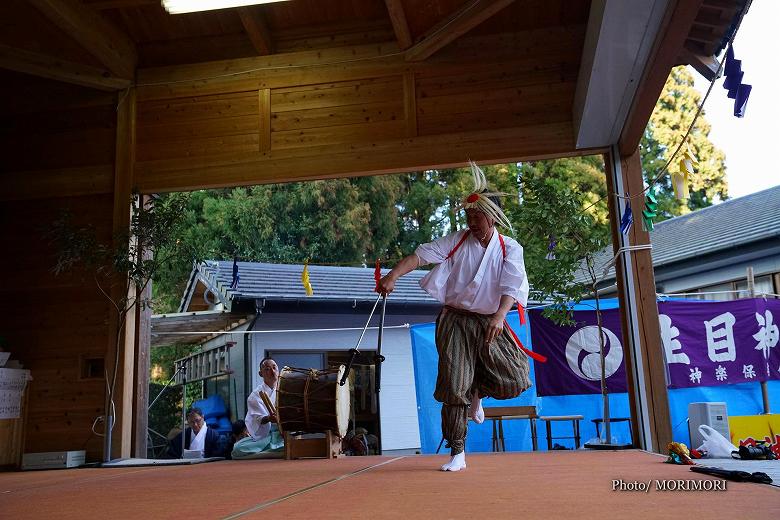 二刀舞 生目神社神楽