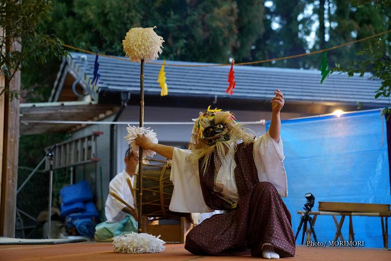 三笠荒神　生目神社神楽