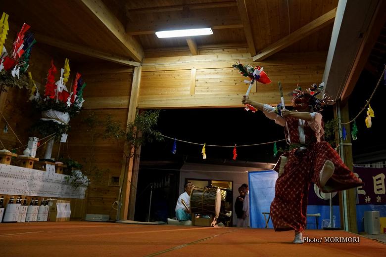 放社舞 生目神社神楽