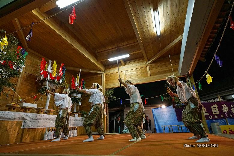 四人剣 生目神社神楽