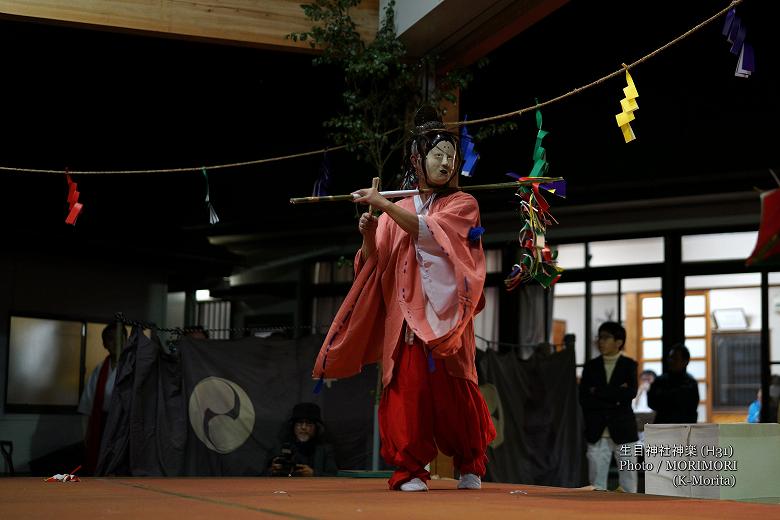 平成31年 生目神社神楽　稲荷山