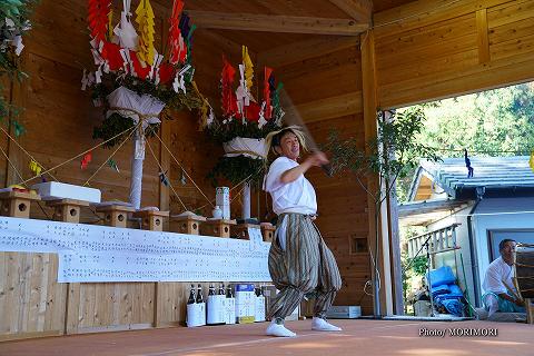 一人剣 生目神社神楽