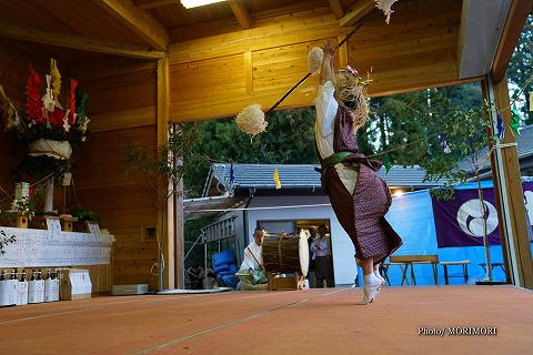 三笠荒神　生目神社神楽