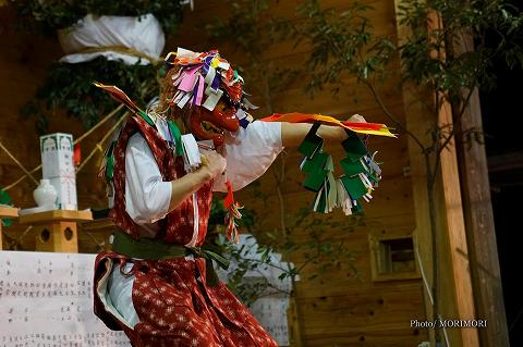 放社舞 生目神社神楽