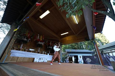 平成31年 生目神社神楽　薙刀舞