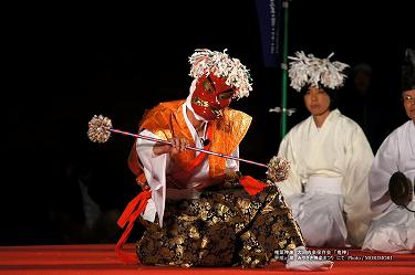 椎葉神楽（大河内神楽）鬼神 5