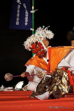 椎葉神楽（大河内神楽）鬼神 6