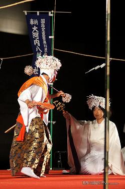 椎葉神楽（大河内神楽）鬼神 13