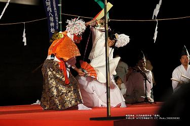 椎葉神楽（大河内神楽）鬼神 14