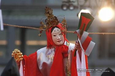 ■ 高千穂神楽(上野神楽)　鈿女（うずめ）の舞 7