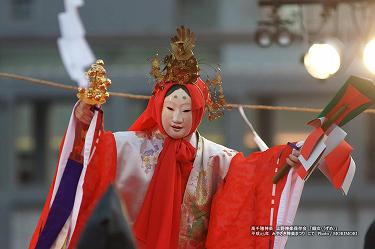 ■ 高千穂神楽(上野神楽)　鈿女（うずめ）の舞 9