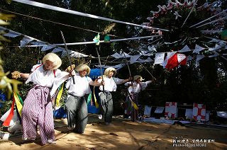 新田神楽　四人剣　宮崎県　新富町　002