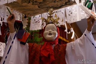 大人夜神楽（岩井川神楽）うずめの命