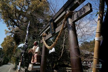 船引神楽〔三笠鬼神像〕 船引神楽〔三笠鬼神像〕003