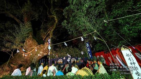 【宮入り】令和７年 船引神社歳旦祭神楽にて