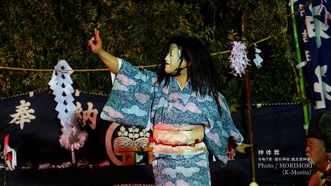 【神体舞】令和７年 船引神社歳旦祭神楽にて