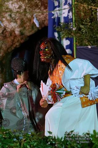 【三笠鬼神】令和７年 船引神社歳旦祭神楽にて