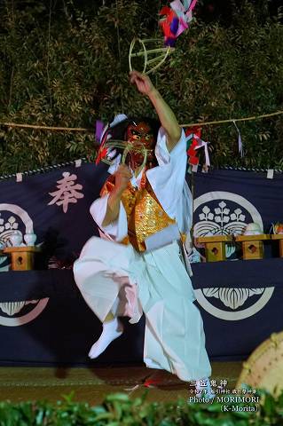【三笠鬼神】令和７年 船引神社歳旦祭神楽にて