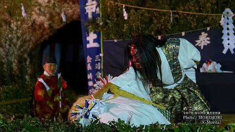 【めご舞】令和７年 船引神社歳旦祭神楽にて
