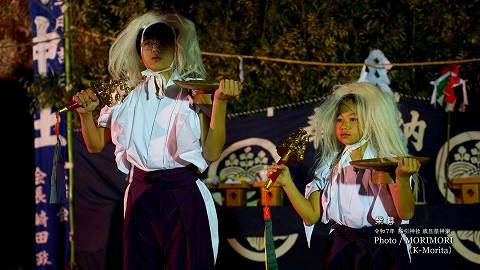 【柴舞】令和７年 船引神社歳旦祭神楽にて
