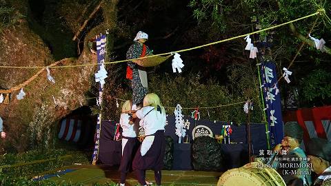 【箕取り舞】令和７年 船引神社歳旦祭神楽にて